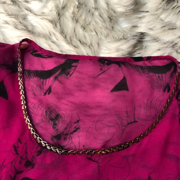 Nolanbell Marilyn Monroe Photo Sheer Blouse - Picture 3 of 12